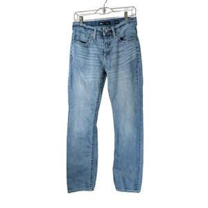 BKE Jake Straight Leg Jeans Mens 31x34 Blue Medium Wash Western